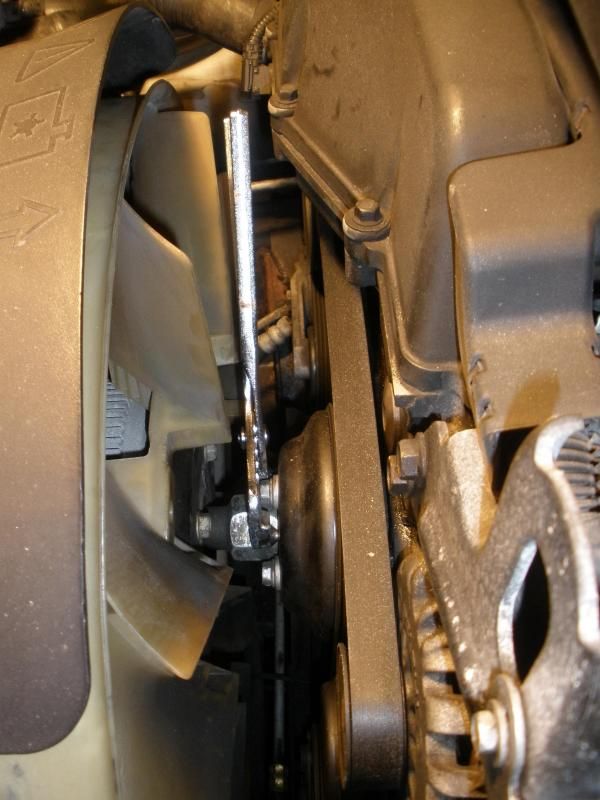 [SOLVED] Homemade tool GM clutch fan wrench Chevy TrailBlazer